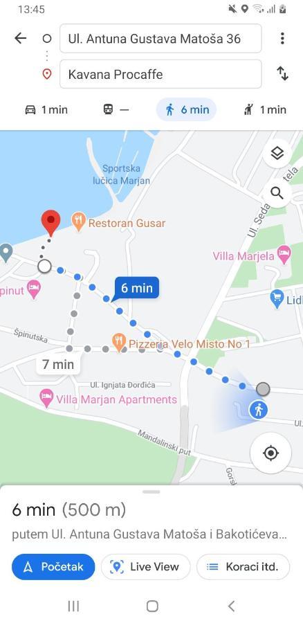 Frana Blue Apartment Σπλιτ Εξωτερικό φωτογραφία
